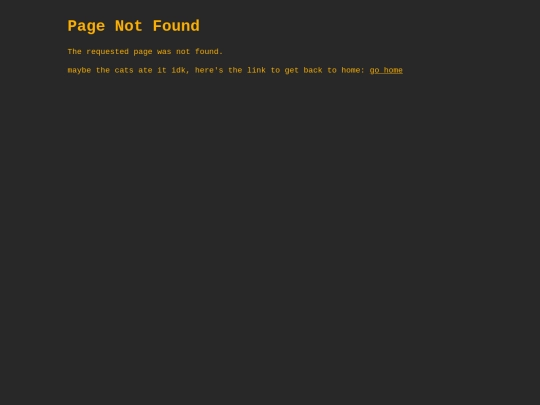not_found screenshot