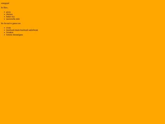 orangepalspage screenshot