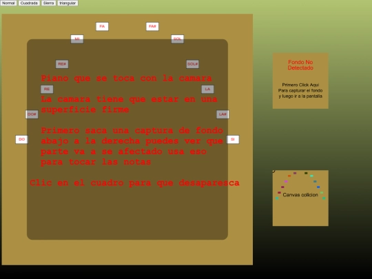 Triangular screenshot