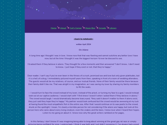 Cat's Corner/notebook/On Aliens/aliens screenshot