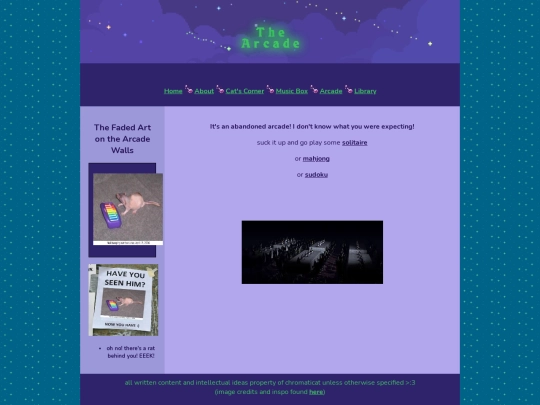 The Arcade screenshot
