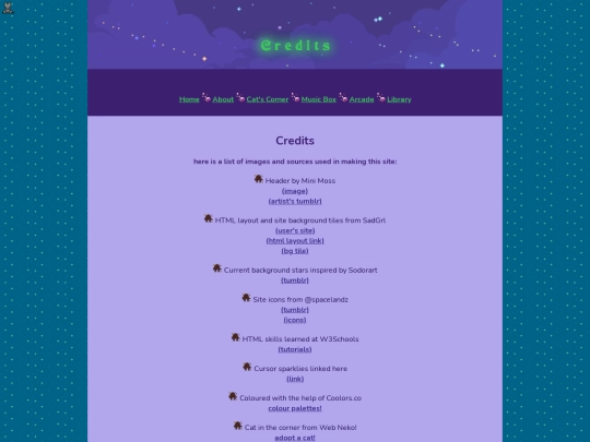 credits screenshot