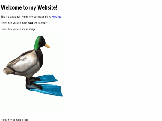 index screenshot