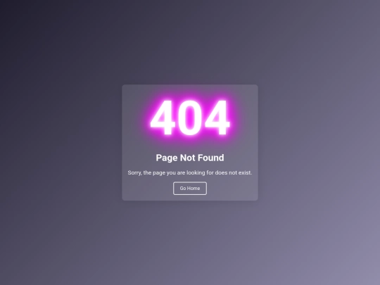 not_found screenshot