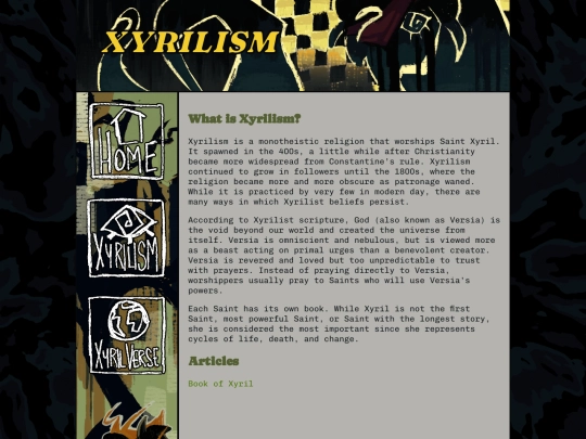 xyrilverse/xyrilism screenshot