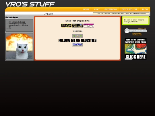 sites screenshot