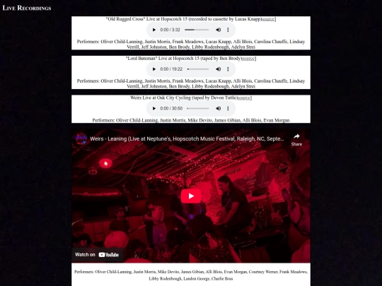 videos screenshot