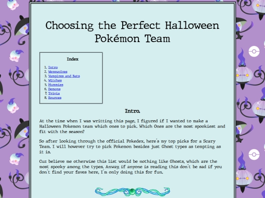 games/pokemonhalloween screenshot