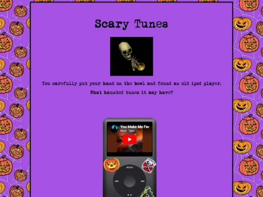 halloween/scarytunes screenshot