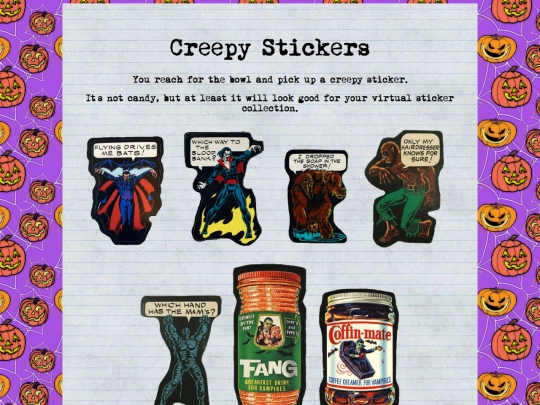 halloween/sticker screenshot