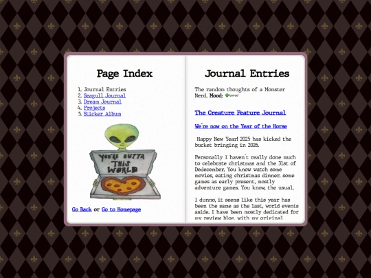 journal/entries screenshot
