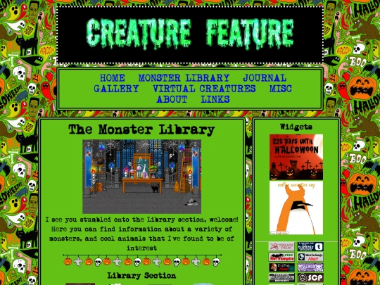monsterlibrary screenshot