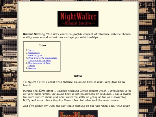 movies/nightwalker screenshot