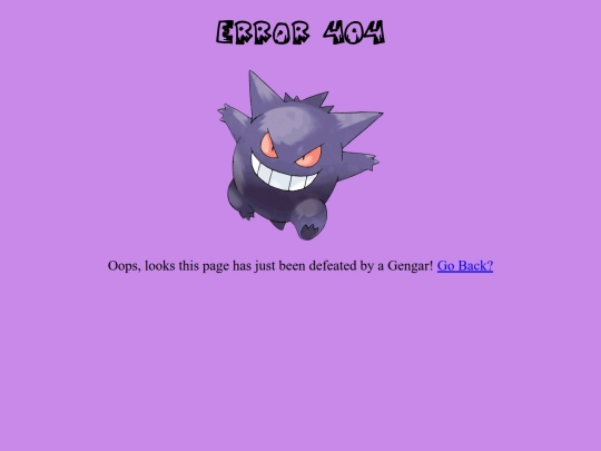 not_found screenshot