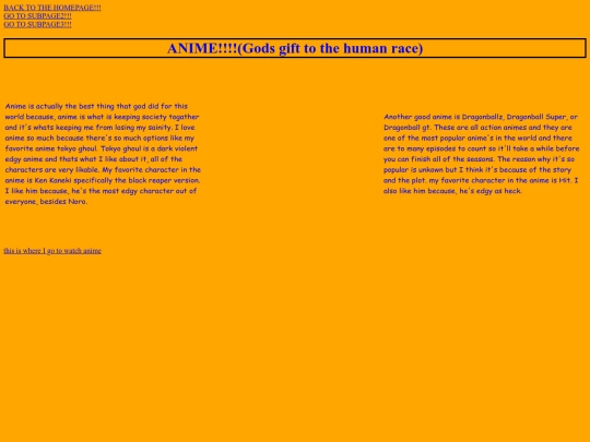 Subpage1 screenshot