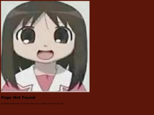 not_found screenshot