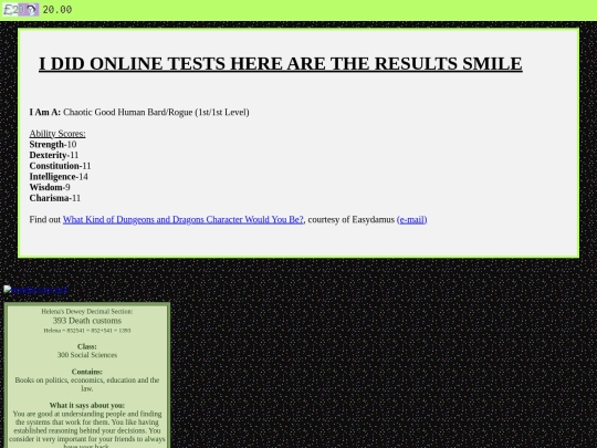 Meettheme/results screenshot