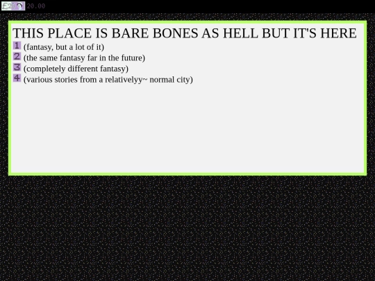 tomes/tomepage screenshot