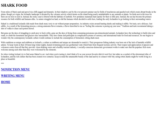 writing files/nonfiction writing/SharkFood screenshot