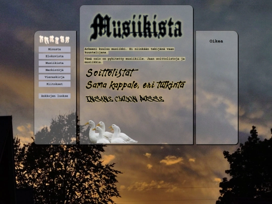 musiikista screenshot