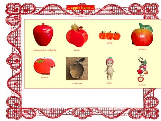 apple-items screenshot