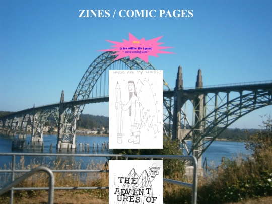 zines screenshot