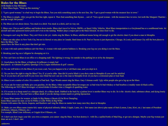 rulesfortheblues screenshot