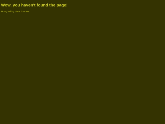 not_found screenshot