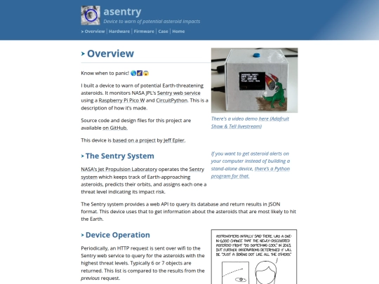 projects/asentry screenshot
