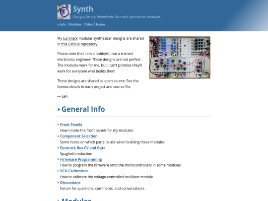 synth screenshot