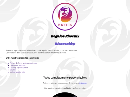 regalitos screenshot