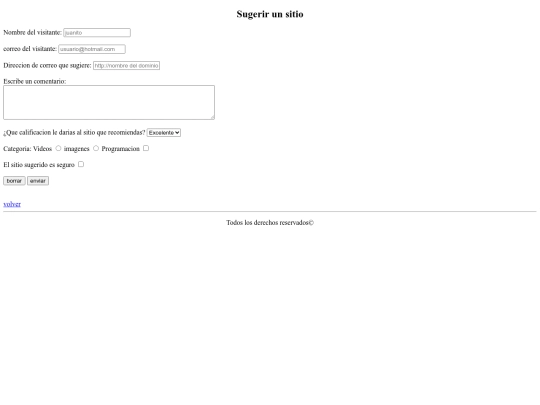sugerencias screenshot