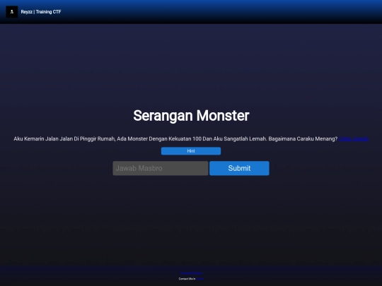 ctf/1/Serangan-Monster screenshot