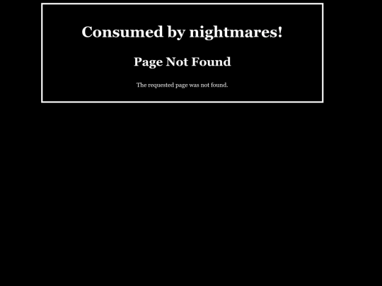 not_found screenshot