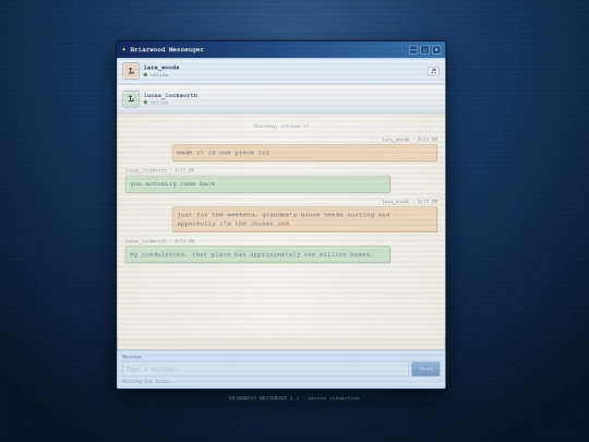 index screenshot