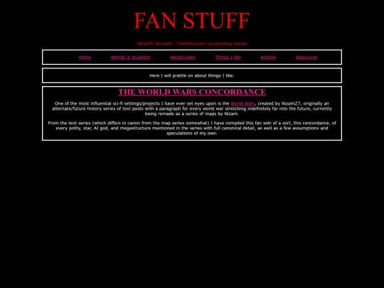 PERS/FANSTFF screenshot