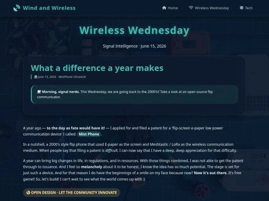 wirelessWednesday screenshot