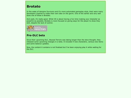 gameblog/brotato screenshot