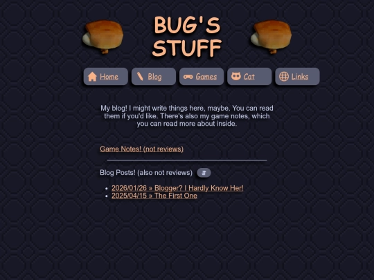 blog screenshot