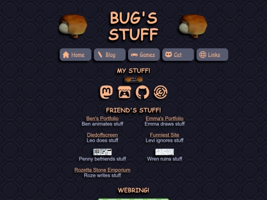 links screenshot