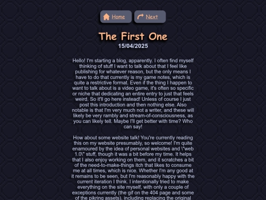 posts/2025-04-15-The-First-One screenshot