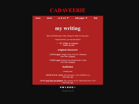 writing/writing screenshot