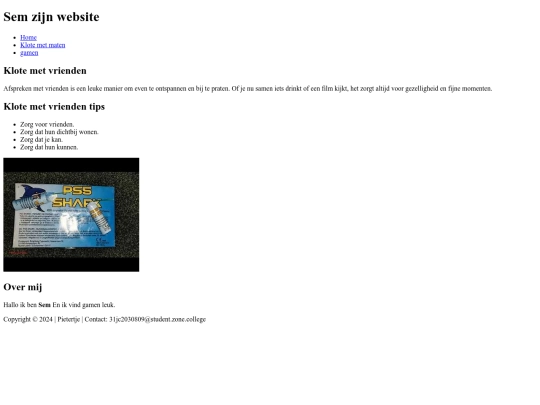 hobby1 screenshot