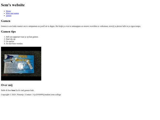 hobby2 screenshot