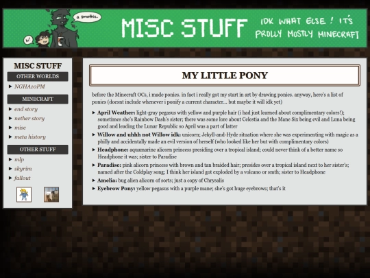 miscworlds/mlp screenshot