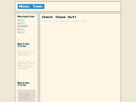 bookmarks screenshot