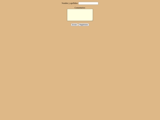 PAGINA/FORMULARIO screenshot