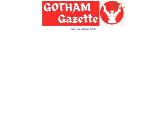 gothamtabloids screenshot