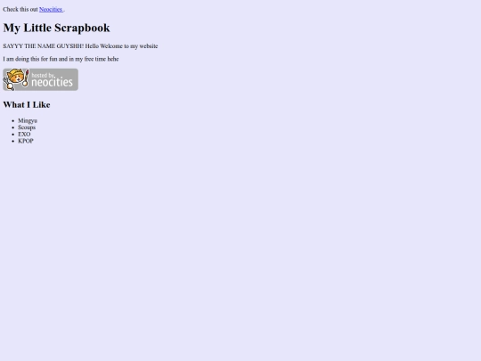 index screenshot
