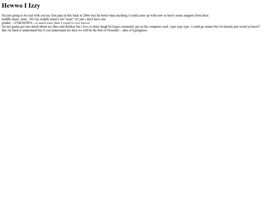 aboutme screenshot
